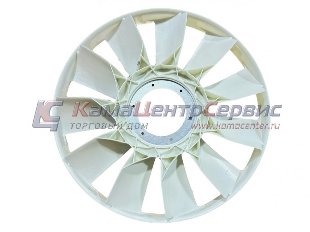 Крыльчатка вентилятора Евро 3-4 (d=768-750мм) с обечайкой 11 лопастей (020004222,020005463,020005462 020004660