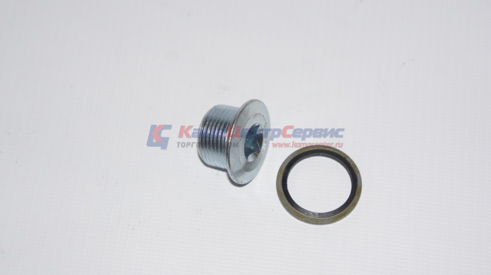 Пробка слива масла поддона М=18 под накидной ключ 3282266