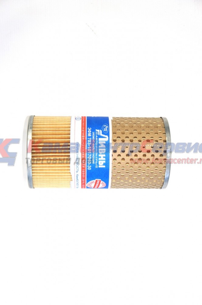 Элемент масляного фильтра низкий Евро (бумага) (г.Ливны) (упаковано в коробке по 36шт.) ЭФМ703-1017040-30