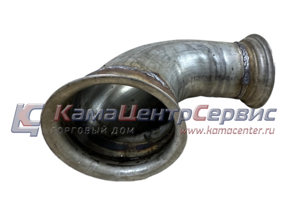 Патрубок приемный на хомутах длинный (ПАО КАМАЗ) 6520-1203008-31