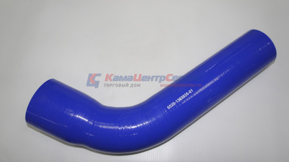 Патрубок радиатора нижний силикон 6520-1303026-01