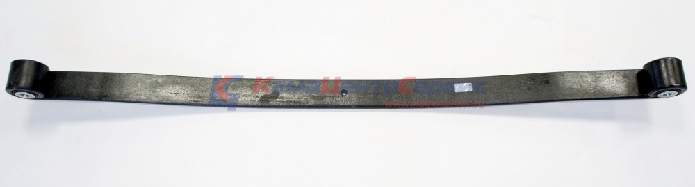 Лист рессоры передний №1 6580 (с 2-мя сайлент-блоками) L=1904мм (ЧМЗ) 6580-2902015-20