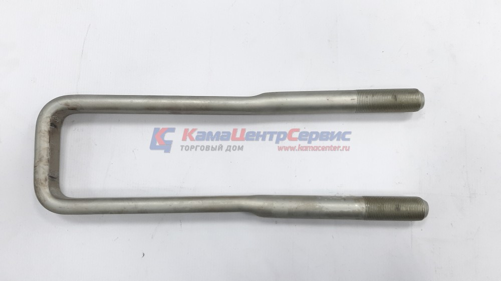 Стремянка задней рессоры 20тн. М30х2 (вн. шир.=110мм) L=455мм без гайки (ПАО КАМАЗ) 6520-2912408