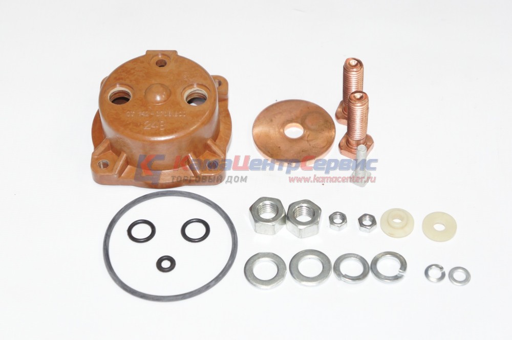 Р/к втягивающего реле (из 20) текстол.крышка 142-3708800-0