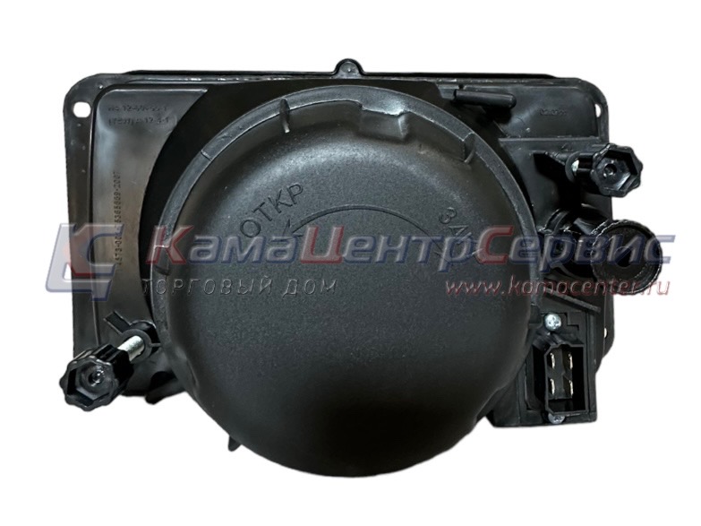 Фара квадратная 341 ЕВРО в сборе (ФОРМУЛА СВЕТА) 02-3711