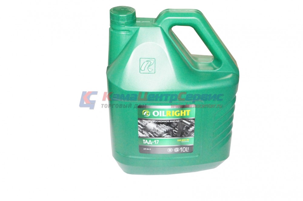 Масло 10л. коробка трансмиссия (OILRIGHT) ТАД-17