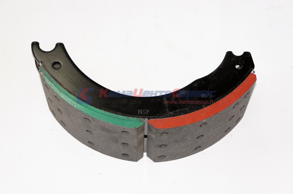 Колодка тормозная L1 8тн, FUWA (накладки 12х12 отв. шир.=15см) (СЗАП 8357) А0850