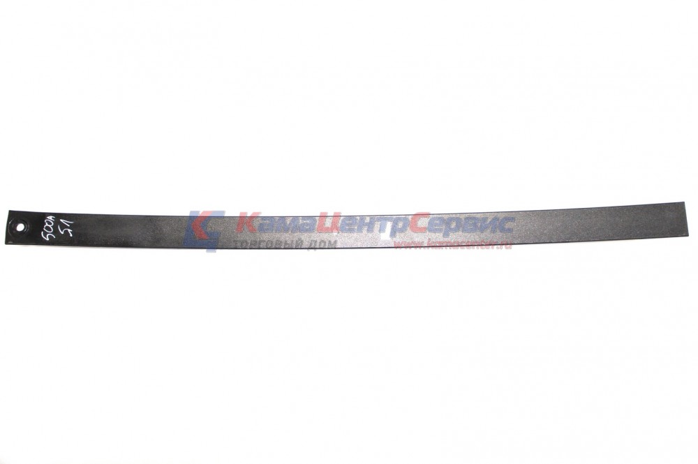 Лист рессоры задний №1 на прицеп МАЗ L=1754мм (ЧМЗ) 500А-2912101-10