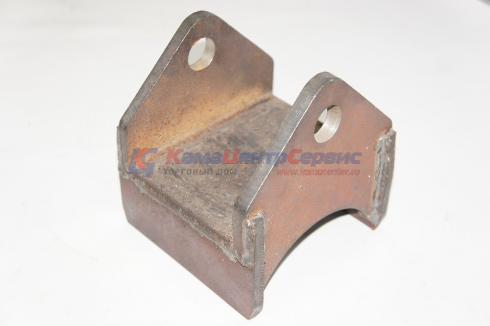 Опора рессоры полуприцепа (на ось  D127мм) ЛИТАЯ ширина рессоры 9 см 9370-2912420-10