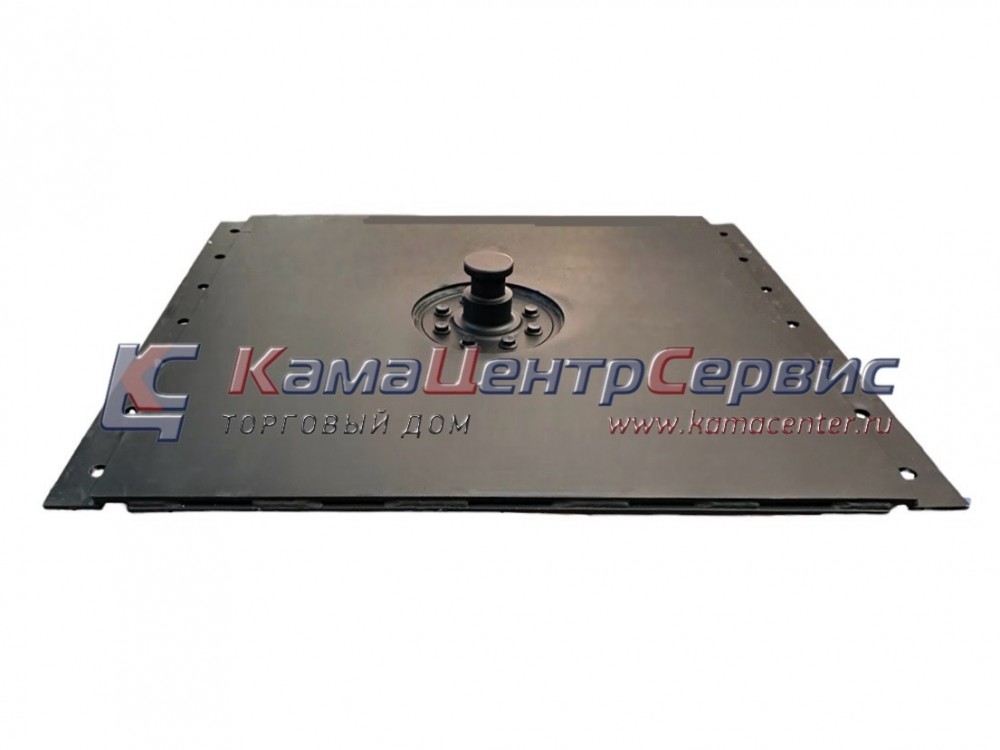 Плита опорная со шкворнем 84х116 7 отв. (ПАО НЕФАЗ) 9693-2704210-