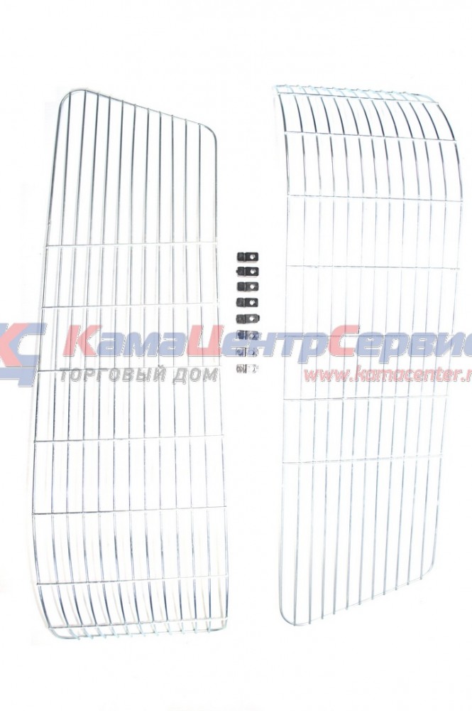 Защита фар КАМАЗ 65115 ЕВРО (2 сетки+крепления) 14432