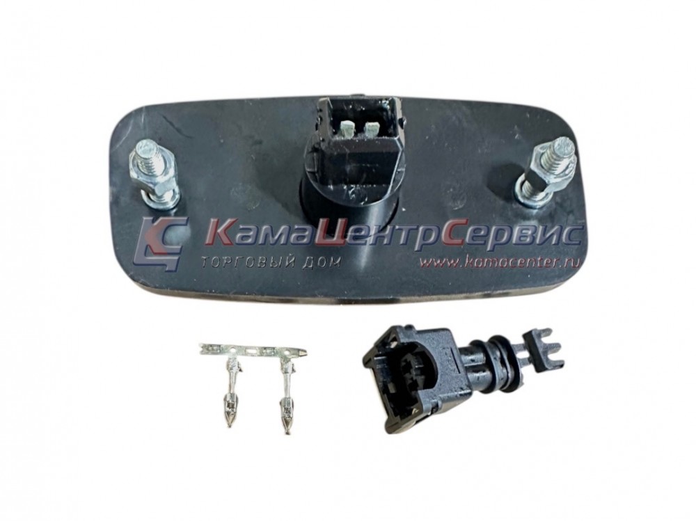 Фонарь габаритный светодиодный желтый без крон-на, 90мм груз. а/м, прицепы, автобусы,12/24В Евросвет ГФ-1.26