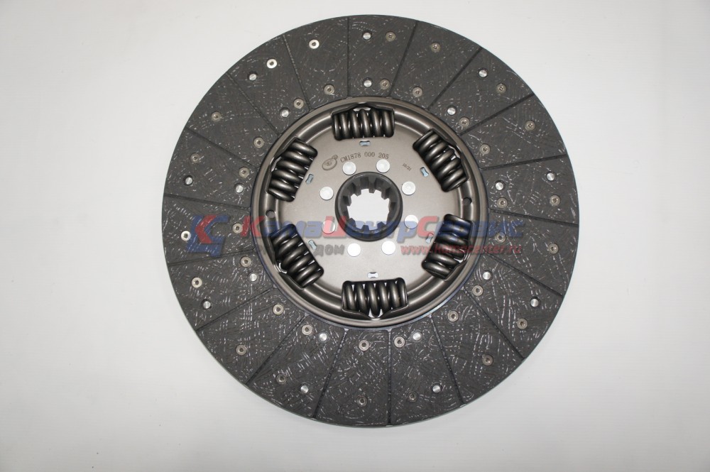 Диск 205 ведомый КПП ZF (СПЕЦМАШ) 1878000205СМ