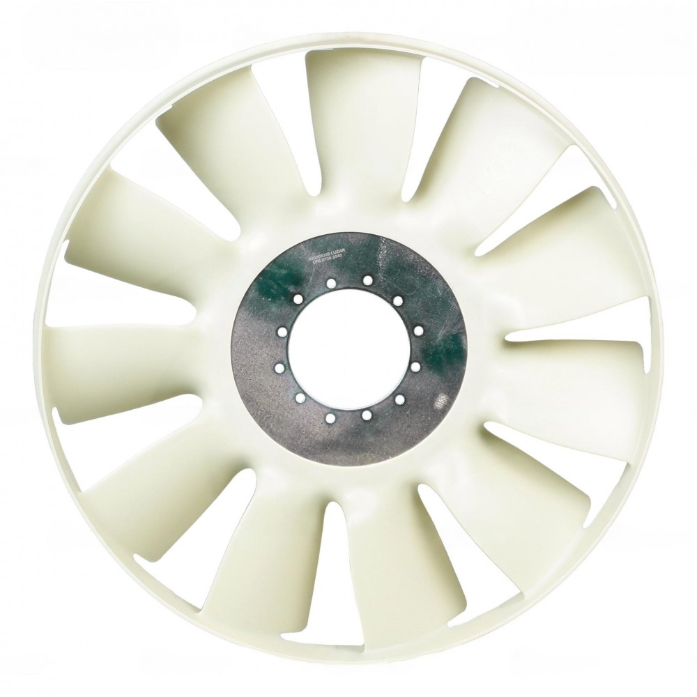 Крыльчатка вентилятора (d=670-650мм) с обечайкой 11 лопастей (дв. CUMMINC 6ISBe4) (LUZAR) LFB 0738