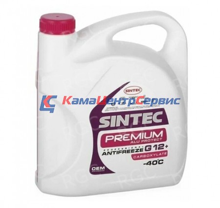 Жидкость охлаждающая антифриз SINTEC Premium G12+ 5кг 
