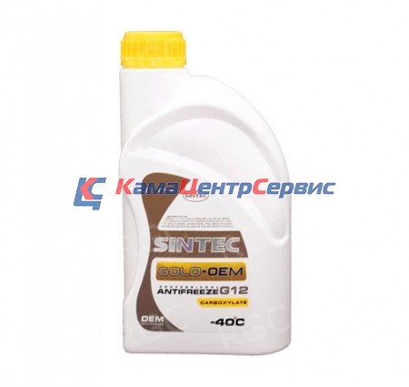Жидкость охлаждающая антифриз SINTEC Gold-1кг 