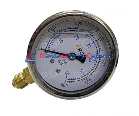 Манометр радиальный 600 бар 